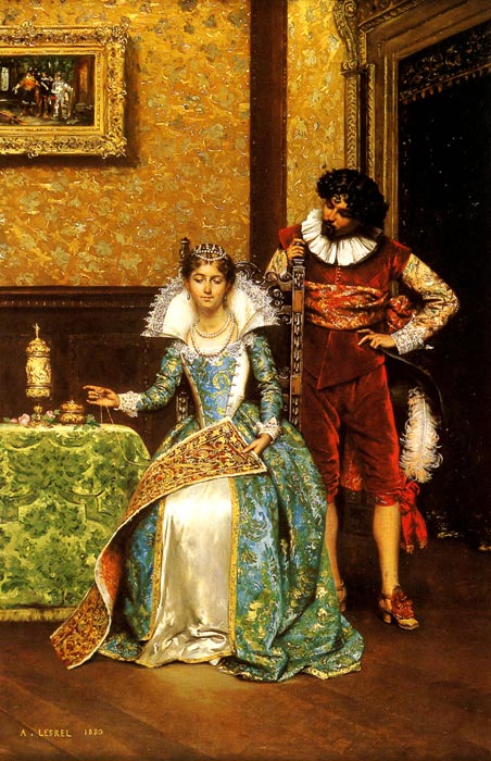 The Attentive Courtier, 1880

Painting Reproductions