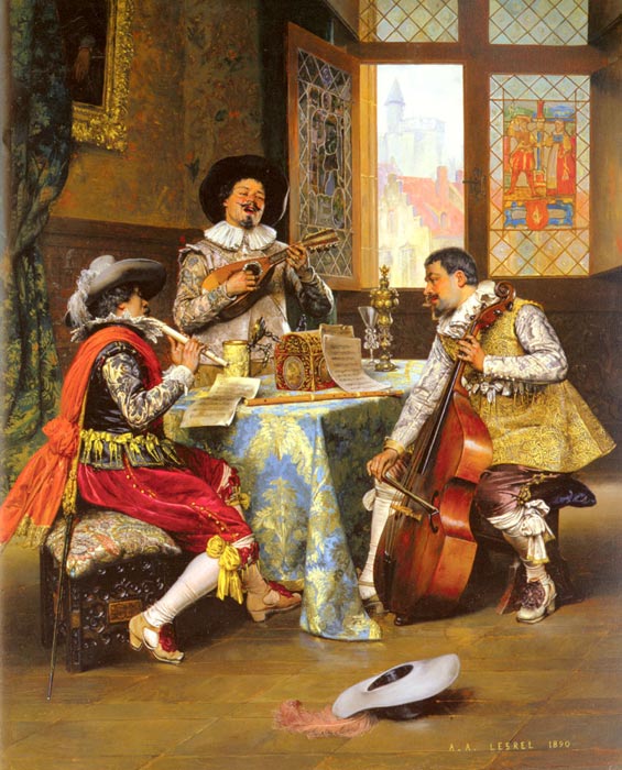 The Musical Trio, 1890

Painting Reproductions