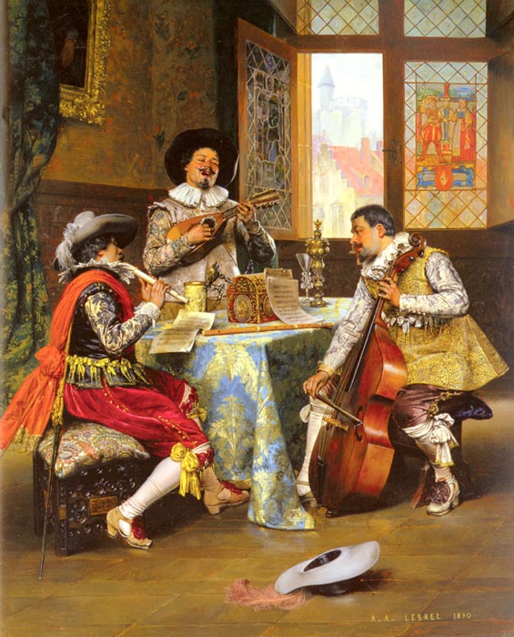 The Musical Trio, 1890

Painting Reproductions
