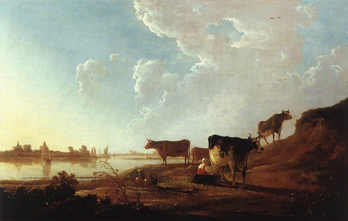 River Scene with Milking Woman, 1646

Painting Reproductions