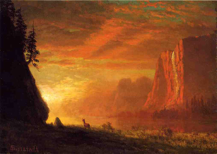 Paintings Bierstadt, Albert