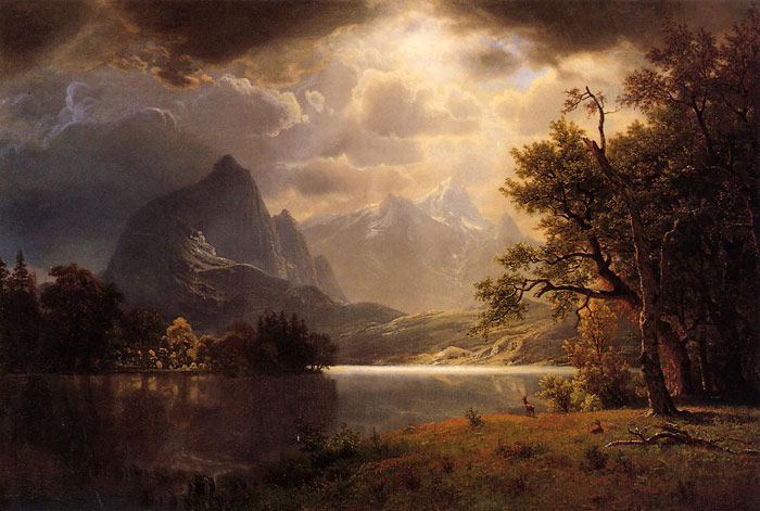 Paintings Bierstadt, Albert