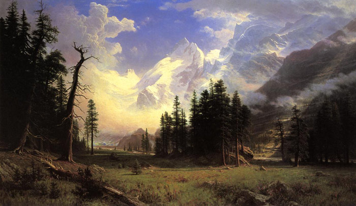 The Morteratsch Glacier, Upper Engadine Valley, Pontresina, 1865

Painting Reproductions