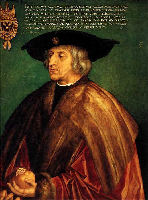 Portrait of Emperor Maximillian I, 1519

Painting Reproductions