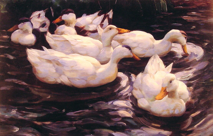 Six Ducks in the Pond

Painting Reproductions