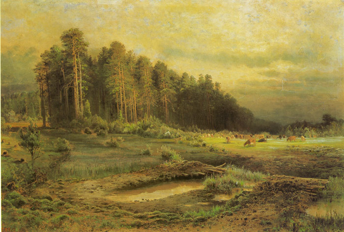 A Forest Island in Sokolnik, 1869

Painting Reproductions