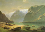 A Lake in Switzerland, 1866
Art Reproductions