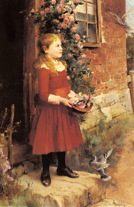 The Youngest Daughter of J.S. Gabriel, 1886

Painting Reproductions