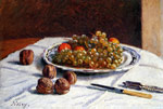 Grapes And Walnuts On A Table, 1876
Art Reproductions