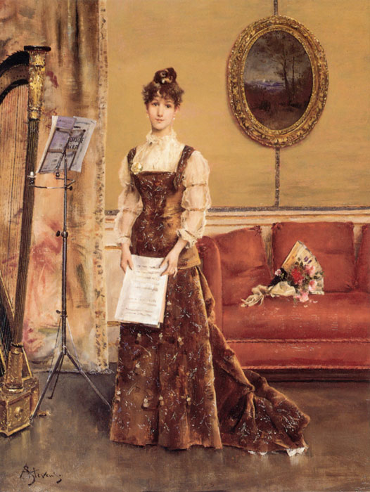 La Femme ? la Harpe [Lady with a Harp]

Painting Reproductions