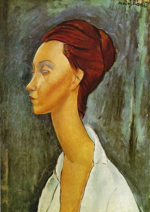 Portrait of Lunia Czeckovska, 1919

Painting Reproductions