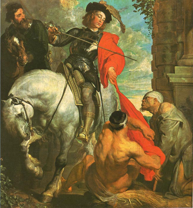 St Martin Dividing his Cloak, c.1618

Painting Reproductions