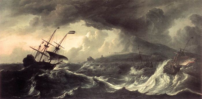 Ships Running Aground in a Storm, 1680

Painting Reproductions