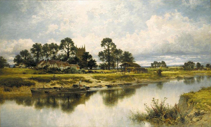 Severn Side, Sabrinas Stream at Kempsey on the River Severn, 1889

Painting Reproductions