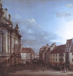 Dresden, the Frauenkirche and the Rampische Gasse, 1749-1753
Art Reproductions