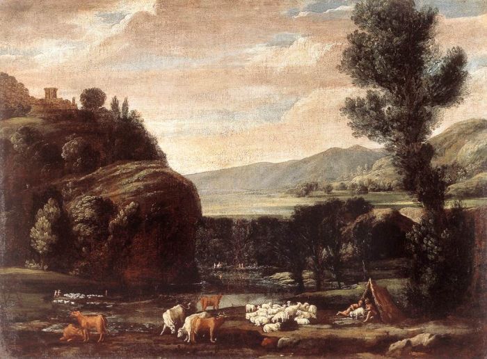  Landscape with Shepherds and Sheep, 1621

Painting Reproductions