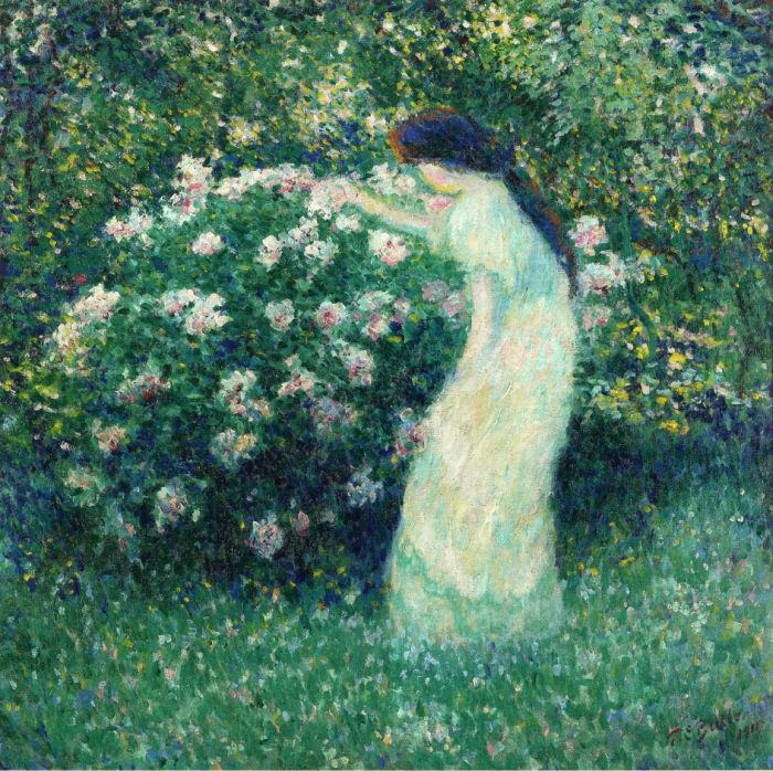 Lili Butler in Claude Monet's Garden, 1911

Painting Reproductions