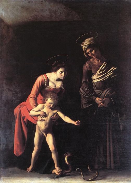 Madonna and Child with St. Anne (Dei Palafrenieri), 1606

Painting Reproductions