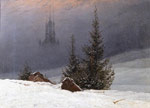 Winter Landscape with Church, 1811
Art Reproductions