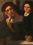 Double Portrait (attributed to Giorgione), c.1502
Art Reproductions