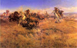 Running Buffalo, 1918
Art Reproductions