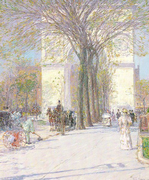 Washington Arch, Spring, c. 1893

Painting Reproductions