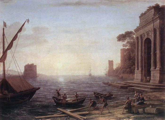 A Seaport at Sunrise, 1674

Painting Reproductions