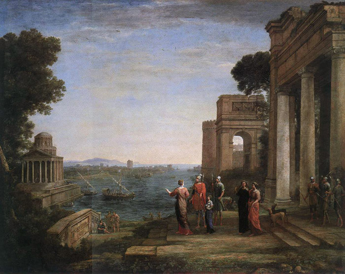 Aeneas Farewell to Dido in Carthage, 1676

Painting Reproductions