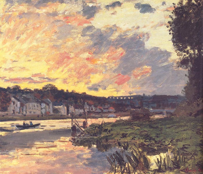 The Seine at Bougival in the Evening, 1869

Painting Reproductions