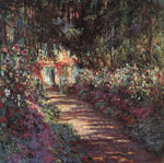 The garden in flower,  1900
Art Reproductions