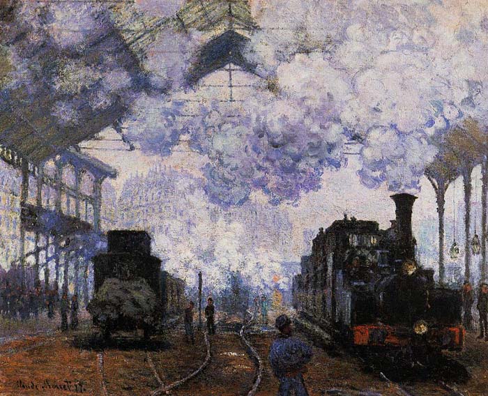 Arrival at Saint-Lazare Station , 1876	

Painting Reproductions