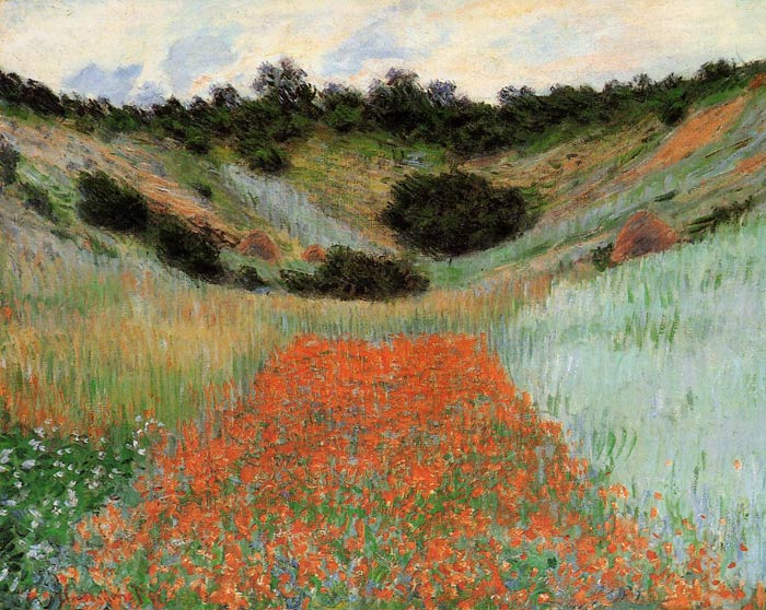 Poppy Field in a Hollow near Giverny , 1885	

Painting Reproductions