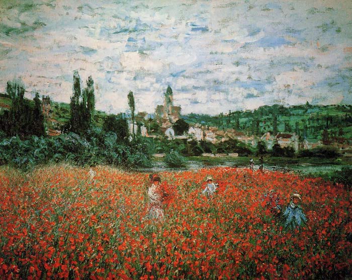 Poppy Field near Vetheuil , 1879	

Painting Reproductions