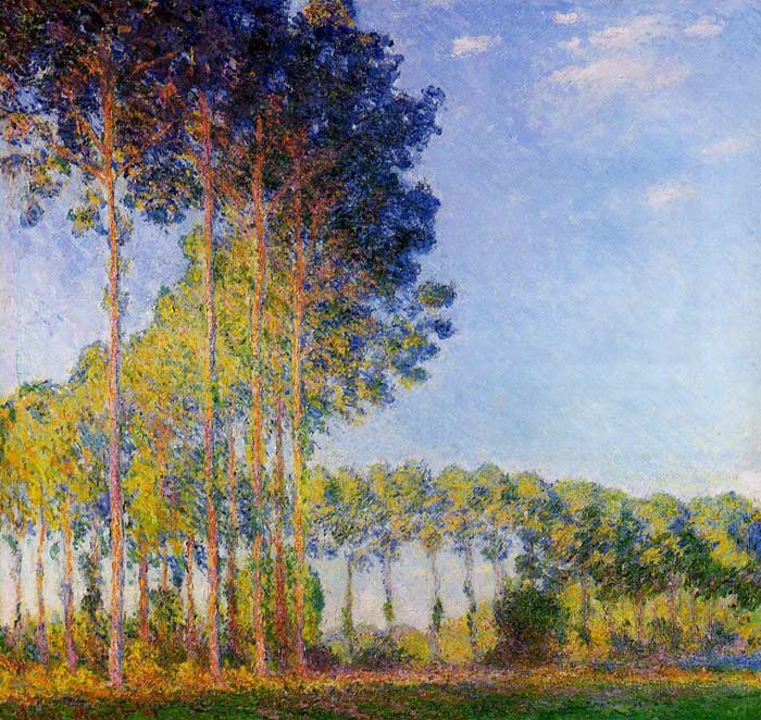 Poplars on the Banks of the River Epte, Seen from the Marsh , 1891

Painting Reproductions