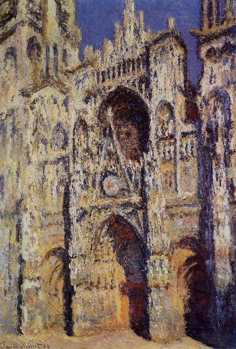 Rouen Cathedral, the Portal and the Tour d' Albane, Full Sunlight , 1893

Painting Reproductions