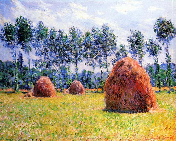 Haystacks at Giverny, 1884	

Painting Reproductions