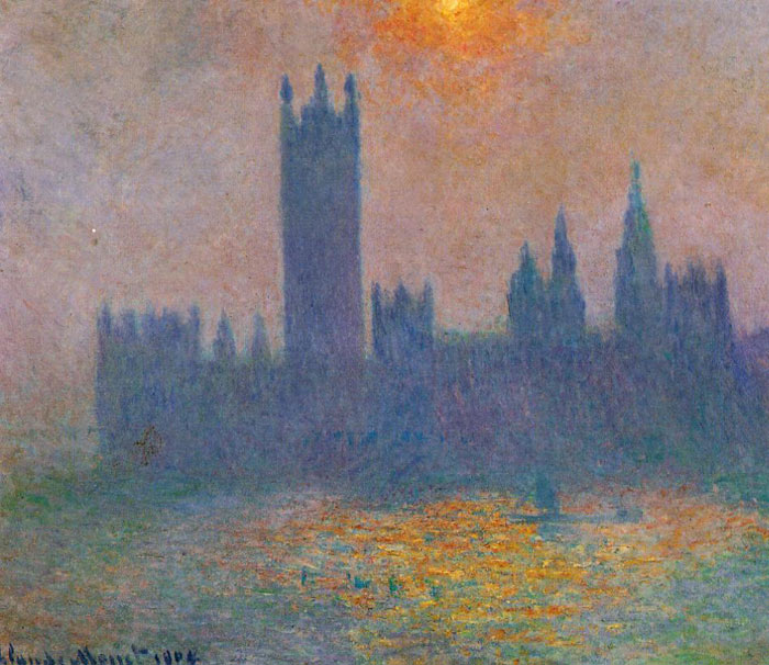 Houses of Parliament, Effect of Sunlight in the fog , 1900

Painting Reproductions