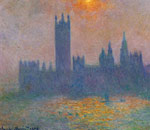 Houses of Parliament, Effect of Sunlight in the fog , 1900
Art Reproductions