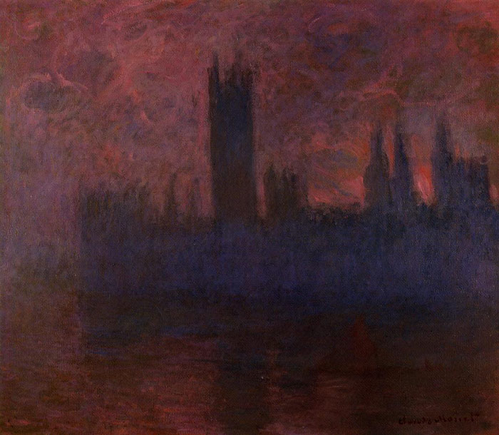 Houses of Parliament, London, Symphony in Rose , 1900	

Painting Reproductions