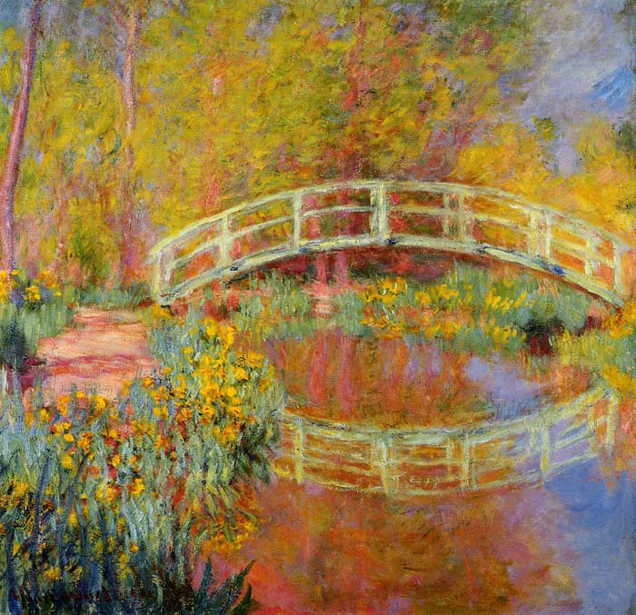 The Japanese Bridge at Giverny, 1896

Painting Reproductions