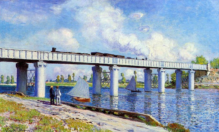The Railroad Bridge at Argenteuil , 1873

Painting Reproductions