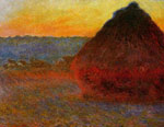 Grainstack, Impression in Pinks and Blues , 1891	
Art Reproductions