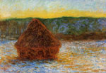 Grainstack, Thaw, Sunset , 1890
Art Reproductions