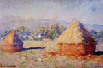 Grainstacks in the Sunlight, Morning Effect, 1890
Art Reproductions