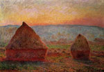 Grainstacks, Sunset , 1888	
Art Reproductions