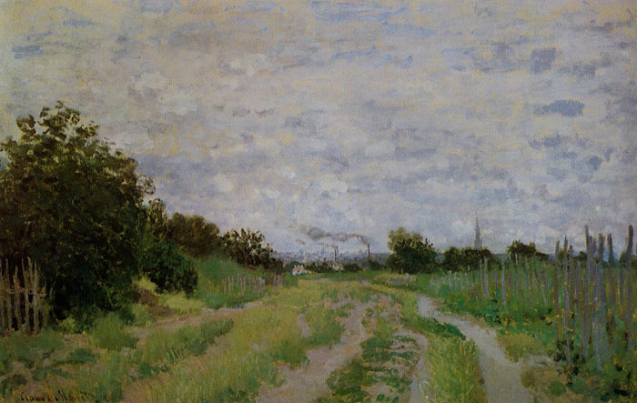Lane in the Vineyards at Argenteuil , 1872	

Painting Reproductions
