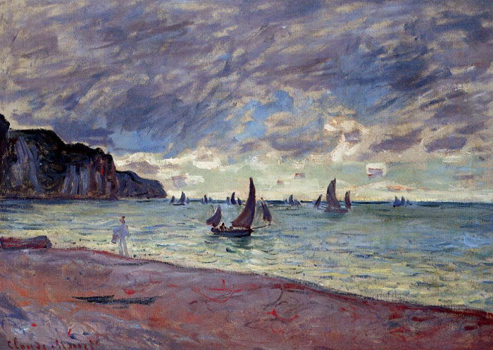 Fishing Boats by the Beach and the Cliffs of Pourville, 1882	

Painting Reproductions