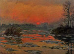 Sunset on the Seine in Winter , 1880	
Art Reproductions
