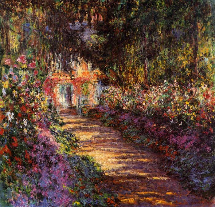 The Flowered Garden , 1900	

Painting Reproductions