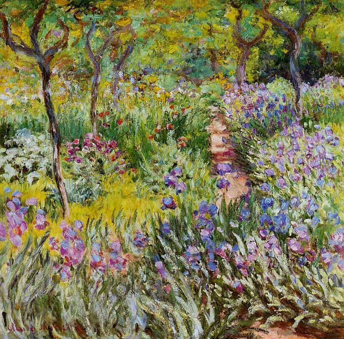 The Iris Garden at Giverny, 1899	

Painting Reproductions